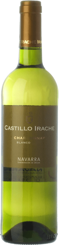 5,95 € Envío gratis | Vino Blanco Irache Castillo de Irache D.O. Navarra Navarra España Chardonnay 75 cl