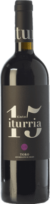 18,95 € 免费送货 | 红酒 Iturria 岁 D.O. Toro 卡斯蒂利亚莱昂 西班牙 Grenache, Tinta de Toro 瓶子 75 cl