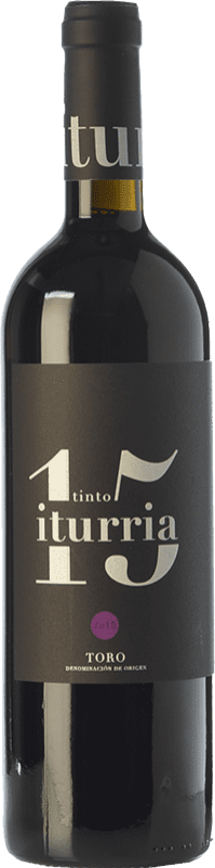 18,95 € Envio grátis | Vinho tinto Iturria Crianza D.O. Toro Castela e Leão Espanha Grenache, Tinta de Toro Garrafa 75 cl