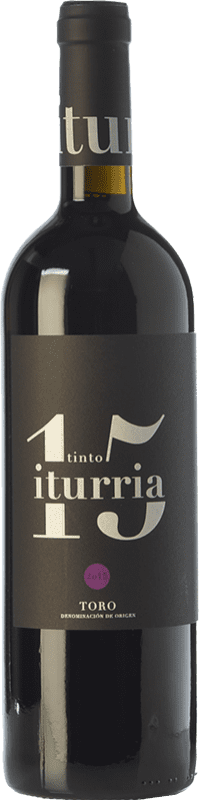 18,95 € Envío gratis | Vino tinto Iturria Crianza D.O. Toro Castilla y León España Garnacha, Tinta de Toro Botella 75 cl