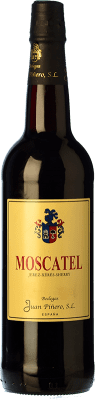 17,95 € Бесплатная доставка | Сладкое вино Juan Piñero D.O. Manzanilla-Sanlúcar de Barrameda Санлукар-де-Баррамеда Испания Muscat бутылка 75 cl