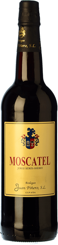 18,95 € Kostenloser Versand | Süßer Wein Juan Piñero D.O. Manzanilla-Sanlúcar de Barrameda Sanlúcar de Barrameda Spanien Muskat Flasche 75 cl