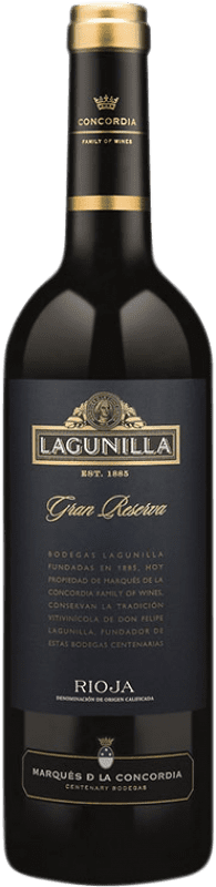14,95 € Envio grátis | Vinho tinto Lagunilla Grande Reserva D.O.Ca. Rioja La Rioja Espanha Tempranillo, Grenache Garrafa 75 cl