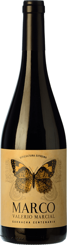 17,95 € Kostenloser Versand | Rotwein Langa Marco Valerio Marcial Alterung D.O. Calatayud Spanien Grenache Flasche 75 cl