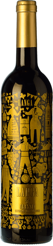 16,95 € Kostenloser Versand | Rotwein Langa Classic Alterung D.O. Calatayud Spanien Grenache Flasche 75 cl