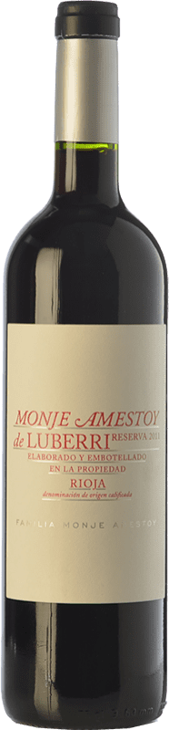 26,95 € Kostenloser Versand | Rotwein Luberri Reserve — Gereift D.O.Ca. Rioja La Rioja Spanien Tempranillo, Cabernet Sauvignon 75 cl