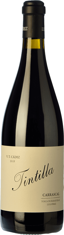 22,95 € Free Shipping | Red Wine Luis Pérez Carrascal Crianza — Aged I.G.P. Vino de la Tierra de Cádiz Andalusia Spain Tintilla Bottle 75 cl