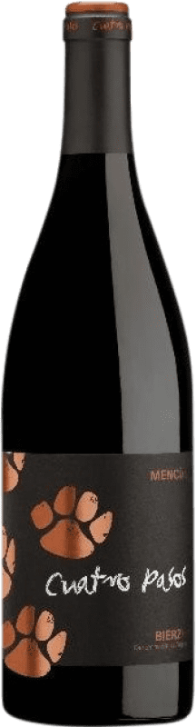 10,95 € Envío gratis | Vino tinto Martín Códax Cuatro Pasos Black Roble D.O. Bierzo Castilla y León España Mencía Botella 75 cl