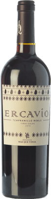 9,95 € Бесплатная доставка | Красное вино Más Que Vinos Ercavio Дуб I.G.P. Vino de la Tierra de Castilla Кастилья-Ла-Манча Испания Tempranillo бутылка 75 cl