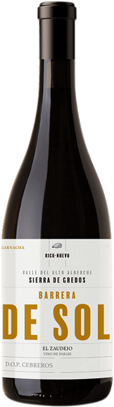 39,95 € Free Shipping | Red wine Rico Nuevo Viticultores Barrera del Sol D.O.P. Cebreros Castilla y León Spain Grenache Tintorera Bottle 75 cl
