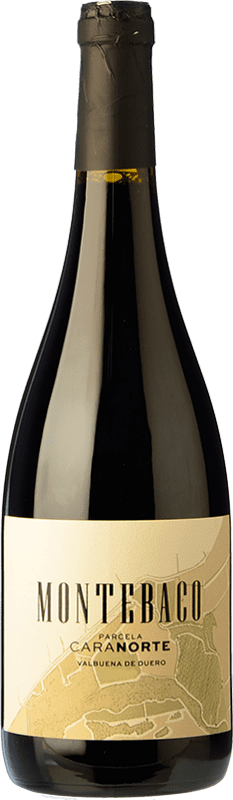 15,95 € Free Shipping | Red Wine Montebaco Cara Norte Crianza — Aged D.O. Ribera del Duero Castilla y León Spain Tempranillo Eco — Organic Bottle 75 cl