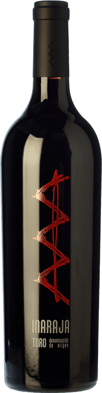 56,95 € 免费送货 | 红酒 Monte la Reina Inaraja 预订 D.O. Toro 卡斯蒂利亚莱昂 西班牙 Tempranillo 瓶子 75 cl