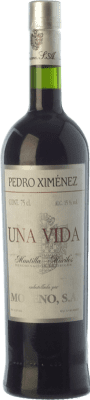 32,95 € 免费送货 | 甜酒 Moreno Una Vida D.O. Montilla-Moriles 安达卢西亚 西班牙 Pedro Ximénez 瓶子 75 cl