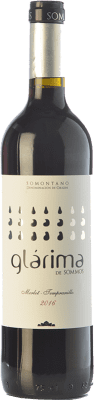 7,95 € 免费送货 | 红酒 Sommos Glárima Tinto 年轻的 D.O. Somontano 阿拉贡 西班牙 Tempranillo, Merlot, Syrah, Cabernet Sauvignon 瓶子 75 cl