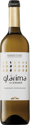 6,95 € Kostenloser Versand | Weißwein Sommos Glárima Gewürztraminer Chardonnay D.O. Somontano Aragón Spanien Chardonnay, Gewürztraminer Flasche 75 cl