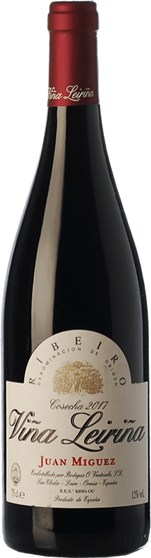 5,95 € Envio grátis | Vinho Tinto O'Ventosela Viña Leiriña Jovem D.O. Ribeiro Galiza Espanha Mencía, Sousón — Sousão, Brancellao Garrafa 75 cl