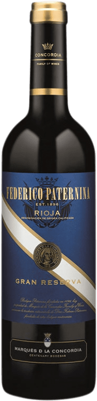14,95 € Envío gratis | Vino tinto Paternina Gran Reserva D.O.Ca. Rioja La Rioja España Tempranillo, Garnacha Botella 75 cl
