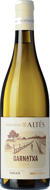 13,95 € Envio grátis | Vinho Branco Herència Altés D.O. Terra Alta Catalunha Espanha Garnacha — Grenache Eco — Biológico Garrafa 75 cl