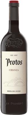 59,95 € 送料無料 | 赤ワイン Protos Crianza — クリアンサ D.O. Ribera del Duero カスティーリャ・イ・レオン スペイン Tempranillo — テンプラニーリョ マグナムボトル 1,5 L