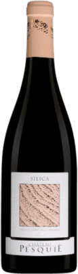 34,95 € Envio grátis | Vinho Tinto Château Pesquié Silica A.O.C. Côtes du Ventoux Rhône França Garnacha — Grenache, Cinsault Eco — Biológico 75 cl