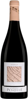 33,95 € Envio grátis | Vinho tinto Château Pesquié Silica Rouge A.O.C. Côtes du Ventoux Rhône França Grenache Tintorera, Cinsault Garrafa 75 cl