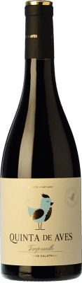 9,95 € Бесплатная доставка | Красное вино Quinta de Aves Дуб I.G.P. Vino de la Tierra de Castilla Кастилья-Ла-Манча Испания Tempranillo бутылка 75 cl