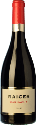 8,95 € 免费送货 | 红葡萄酒 Raíces Ibéricas 橡木 D.O. Calatayud 西班牙 Garnacha — 歌海娜 75 cl