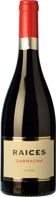 8,95 € Free Shipping | Red wine Raíces Ibéricas Oak D.O. Calatayud Spain Grenache Bottle 75 cl