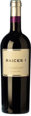 24,95 € 免费送货 | 红葡萄酒 Raíces Ibéricas 1 橡木 西班牙 Garnacha — 歌海娜, Mencía — 门西亚, Graciano — 格拉西亚诺, Mazuelo — 马苏埃洛, Bobal — 博巴尔 75 cl
