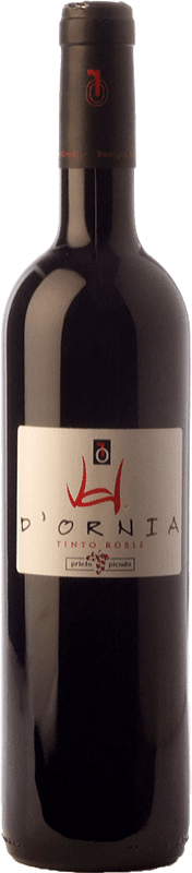 7,95 € Spedizione Gratuita | Vino rosso Ribera del Ornia Val d'Ornia Quercia D.O. Tierra de León Castilla y León Spagna Prieto Picudo Bottiglia 75 cl