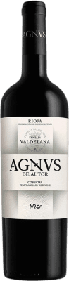 12,95 € Бесплатная доставка | Красное вино Valdelana Agnvs Agnus de Autor Молодой D.O.Ca. Rioja Ла-Риоха Испания Tempranillo бутылка 75 cl