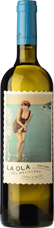 17,95 € Free Shipping | White Wine Victoria Ordóñez La Ola del Melillero Crianza — Aged D.O. Sierras de Málaga Andalusia Spain Moscato — Muscat, Pedro Ximénez 75 cl