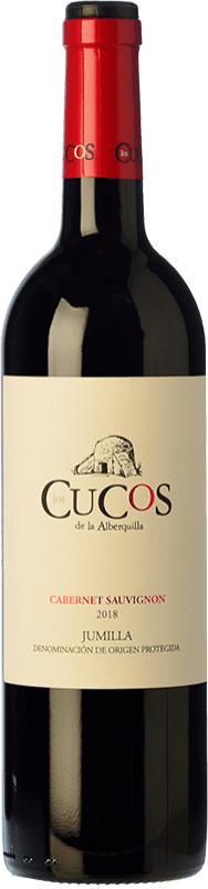 15,95 € Envío gratis | Vino tinto Viña Elena Los Cucos de la Alberquilla Roble D.O. Jumilla Castilla la Mancha España Cabernet Sauvignon Botella 75 cl