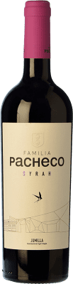 9,95 € Envío gratis | Vino tinto Viña Elena Familia Pacheco Roble D.O. Jumilla Castilla la Mancha España Syrah Botella 75 cl
