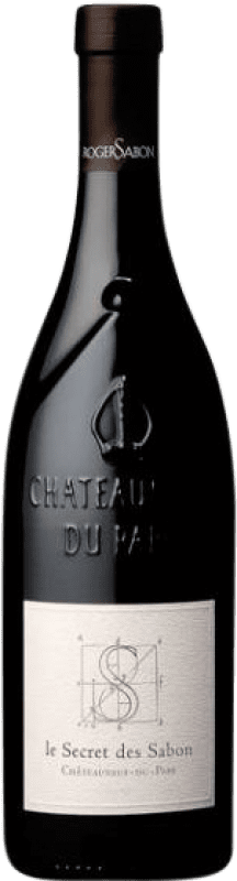 148,95 € Free Shipping | Red wine Roger Sabon Le Secret des Sabon A.O.C. Châteauneuf-du-Pape Rhône France Grenache Tintorera Bottle 75 cl