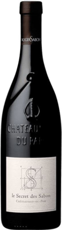 148,95 € Kostenloser Versand | Rotwein Roger Sabon Le Secret des Sabon A.O.C. Châteauneuf-du-Pape Rhône Frankreich Grenache Tintorera Flasche 75 cl