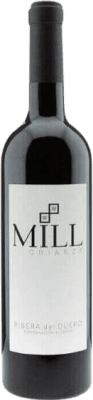 15,95 € Envoi gratuit | Vin rouge Mill Crianza D.O. Ribera del Duero Castille et Leon Espagne Tempranillo Bouteille 75 cl