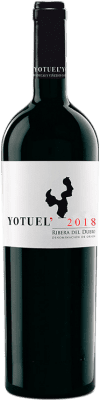 9,95 € Free Shipping | Red wine Gallego Zapatero Yotuel Roble D.O. Ribera del Duero Castilla y León Spain Tempranillo Bottle 75 cl