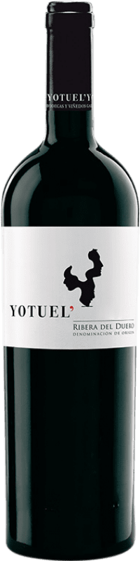 11,95 € 免费送货 | 红酒 Gallego Zapatero Yotuel 橡木 D.O. Ribera del Duero 卡斯蒂利亚莱昂 西班牙 Tempranillo 瓶子 75 cl