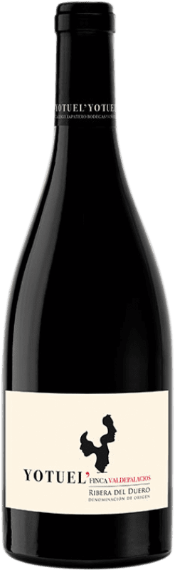 34,95 € Free Shipping | Red wine Gallego Zapatero Yotuel Finca Valdepalacios Crianza D.O. Ribera del Duero Castilla y León Spain Tempranillo Bottle 75 cl
