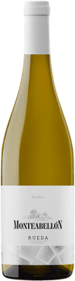 7,95 € Spedizione Gratuita | Vino bianco Monteabellón D.O. Rueda Castilla y León Spagna Verdejo Bottiglia 75 cl