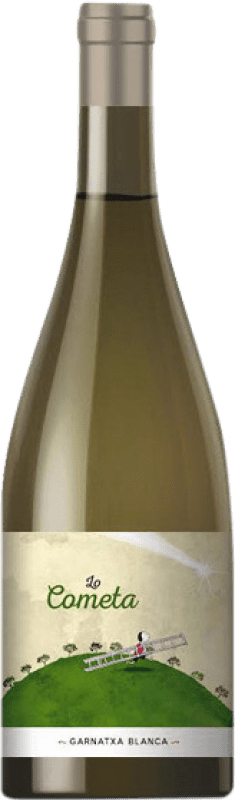 6,95 € Envío gratis | Vino blanco Abanico Lo Cometa Blanco D.O. Terra Alta Cataluña España Garnacha Blanca Botella 75 cl