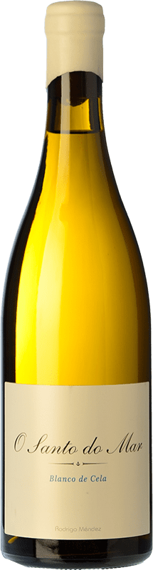 28,95 € 免费送货 | 白酒 Rodrigo Méndez O Santo do Mar Blanco 岁 加利西亚 西班牙 Albariño 瓶子 75 cl