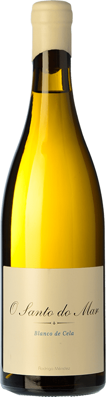 29,95 € Free Shipping | White Wine Rodrigo Méndez O Santo do Mar Crianza — Aged Galicia Spain Albariño — Albarinho Bottle 75 cl
