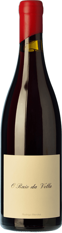 36,95 € Free Shipping | Red wine Rodrigo Méndez O Raio da Vella Tinto Aged D.O. Rías Baixas Galicia Spain Caíño Black, Espadeiro Bottle 75 cl