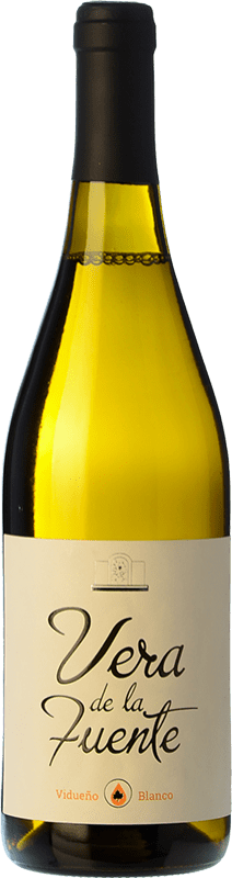 17,95 € Spedizione Gratuita | Vino Bianco Tomás Frías González Vera de la Fuente Vidueño Crianza — Invecchiato in Botte D.O. Abona Isole Canarie Spagna Malvasia, Marmajuelo, Gual Bottiglia 75 cl