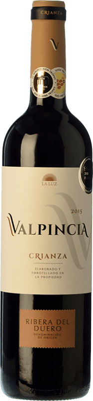 15,95 € 送料無料 | 赤ワイン Valpincia Crianza — クリアンサ D.O. Ribera del Duero カスティーリャ・イ・レオン スペイン Tempranillo — テンプラニーリョ 75 cl