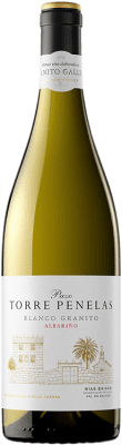 42,95 € Envio grátis | Vinho Branco Familia Torres Pazo Torre Penelas Granito D.O. Rías Baixas Galiza Espanha Albariño — Albarinho 75 cl