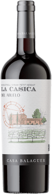 12,95 € 送料無料 | 赤ワイン Vinessens La Casica del Abuelo オーク D.O. Alicante バレンシアのコミュニティ スペイン Syrah, Monastrell, Petit Verdot ボトル 75 cl