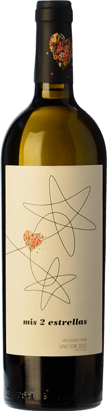 8,95 € Kostenloser Versand | Weißwein Cerro San Cristóbal Mis 2 Estrellas D.O. Condado de Huelva Andalusien Spanien Muskat, San Colombano Flasche 75 cl